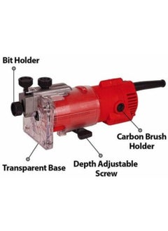 TOOLBUX TOOLBUX PROFESSIONAL LFT1310 Electric Wood Trimmer 6mm HighSpeed Rotary Tool with 350W Motor 30000 RPM 6mm Collet Capacity Ideal for Woodworking Shaping and Carving 3Month Warranty  - Image 2