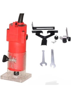 TOOLBUX TOOLBUX PROFESSIONAL LFT1310 Electric Wood Trimmer 6mm HighSpeed Rotary Tool with 350W Motor 30000 RPM 6mm Collet Capacity Ideal for Woodworking Shaping and Carving 3Month Warranty  - Image 1
