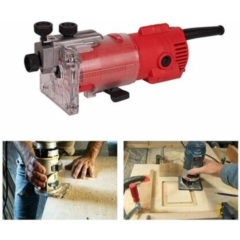TOOLBUX TOOLBUX PROFESSIONAL LFT1310 Electric Wood Trimmer 6mm HighSpeed Rotary Tool with 350W Motor 30000 RPM 6mm Collet Capacity Ideal for Woodworking Shaping and Carving 3Month Warranty - Image 5