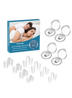WANFAN 12 Pack Anti Snoring Devices , Snore Stopper , Anti Snoring Nose Clip, Snoring Solution for Comfortable and Quieter Sleep, Stop Snoring  - Image 1