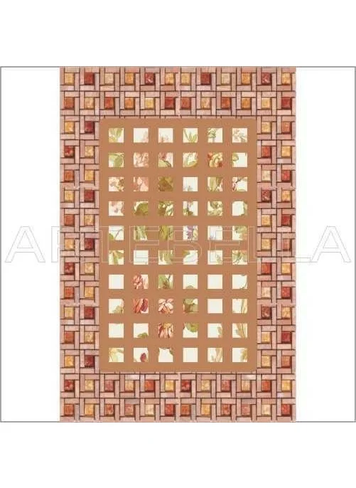 Artebella 1560V Mosaic Transfer (Applied on Open Ground, 23x34cm)