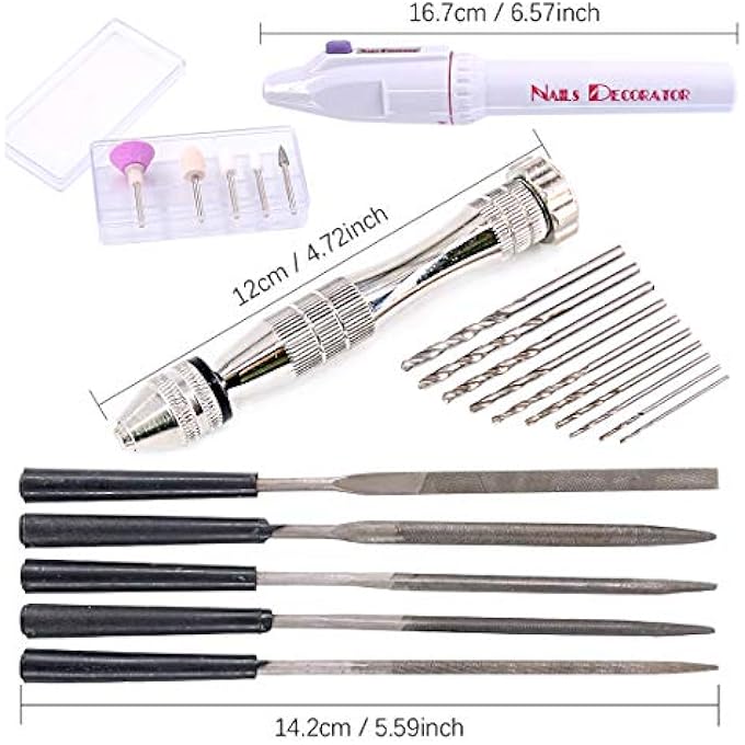 87PCS MODELER BASIC TOOLS CRAFT SET GUNDAM MODEL TOOLS KIT WITH PLASTIC BOX AND WATERPROOF BAG FOR GUNDAM CAR MODEL BUILDING - Image 4
