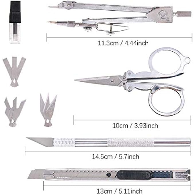 87PCS MODELER BASIC TOOLS CRAFT SET GUNDAM MODEL TOOLS KIT WITH PLASTIC BOX AND WATERPROOF BAG FOR GUNDAM CAR MODEL BUILDING - Image 5