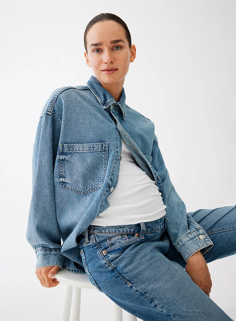 H&M Mama Tapered Jeans