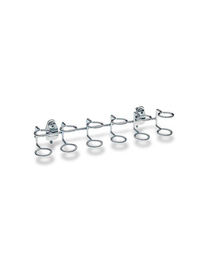 Triton Products 76666 DuraHook 9-Inch Wide with 3/4-Inch I.D. Zinc Plated Steel Multi-Ring Tool Holder for DuraBoard or 1/8 Inch and 1/4 Inch Pegboard, 2-Pack - Image 1