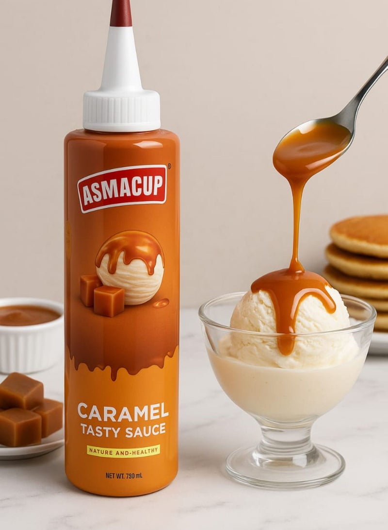 ASMACUP caramel premium  Sauce 750 Gm - Image 1