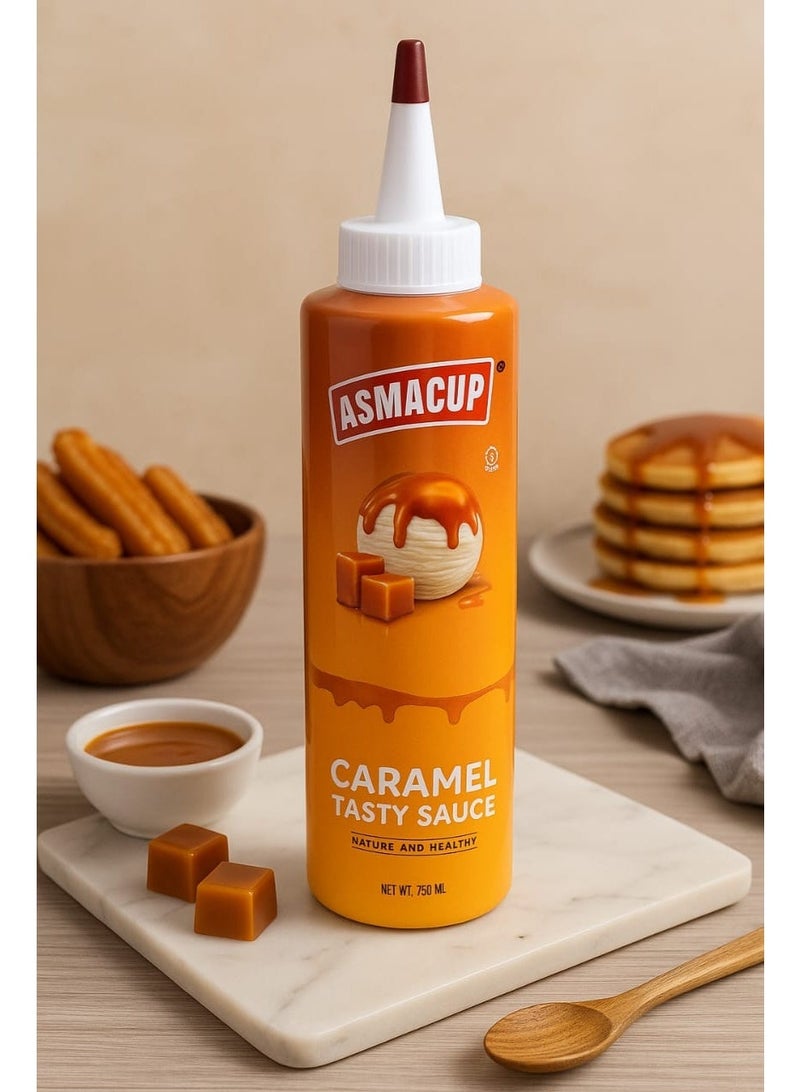 ASMACUP caramel premium  Sauce 750 Gm - Image 2