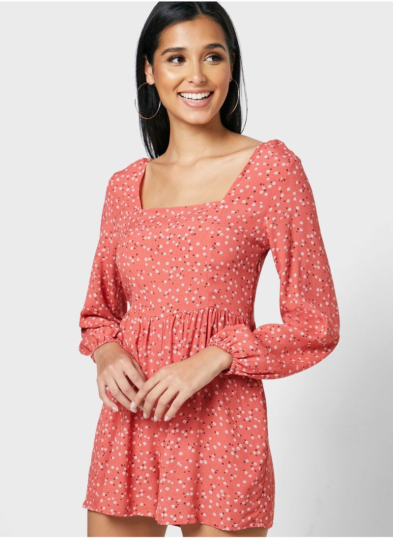 Cotton On Square Neck Playsuit  - Image 1