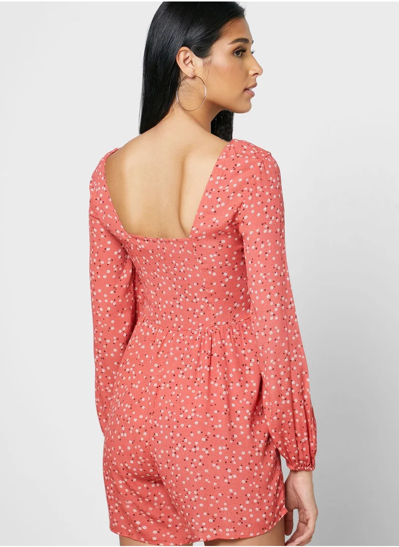 Cotton On Square Neck Playsuit