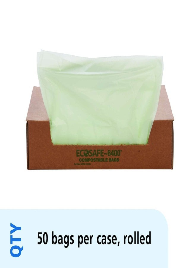 Stout by Envision Ecosafe-6400 Bags, 32 Gal, 0.85 Mil, 33" X 48", Green, 50/box - Image 3