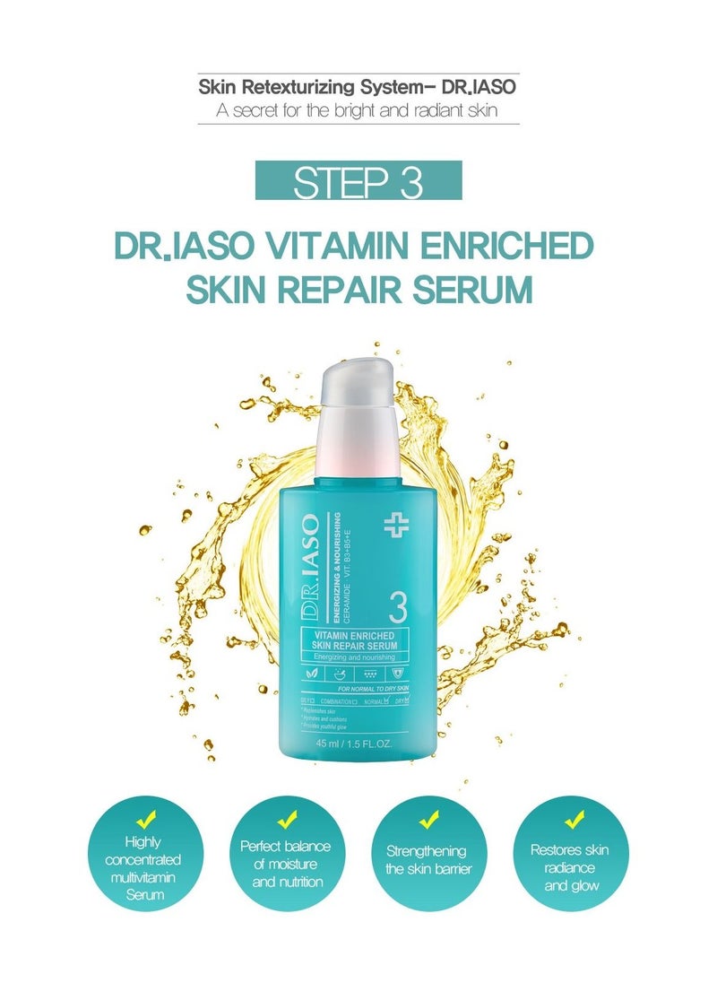 iaso DR.IASO Vitamin Enriched Skin Repair Serum, A highly concentrated multivitamin serum, Made in Korea ,containing vegetable oils and moisturizing extracts to restore skins radiance and glow.  - Image 2