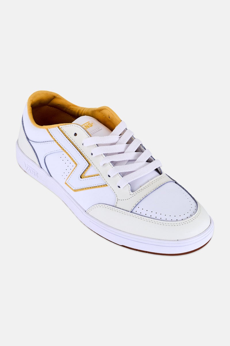 VANS Men Lowland Cc Lace Up Training Shoes, White - Image 1