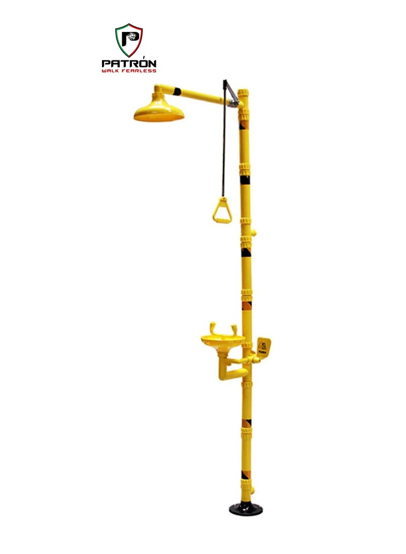 Patron AB FLOOR MOUNTED ABS EYEWASH COMBINATION