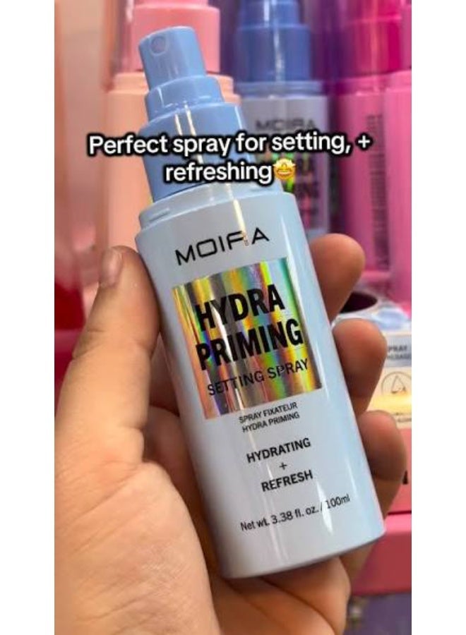 Moira Hydra Priming Setting Spray 100ml - Image 2