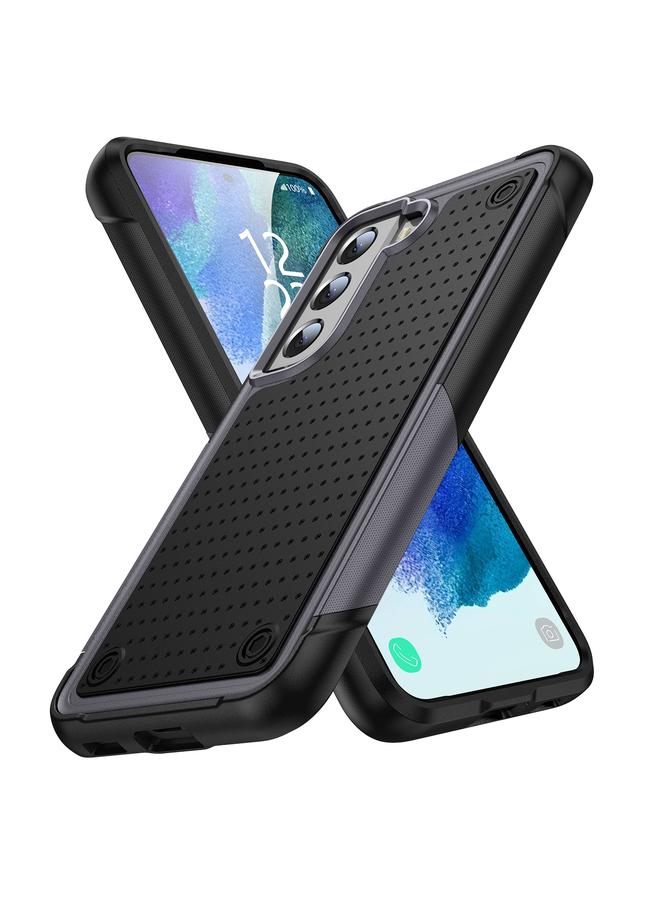 S-TOP Case For Samsung Galaxy S21 FE 5G PC + TPU Shockproof Protective Phone Case - Image 1