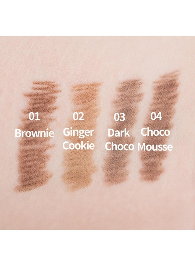 COSNORI Slim Eyebrow Pencil 01 Brownie - 2mm Micro-Fine Pencil Brow with Brush, Natural-Looking Brows, Long Lasting & Waterproof, Micro-Slim, Soft drawing, 0.005oz (0.13g) - Image 5