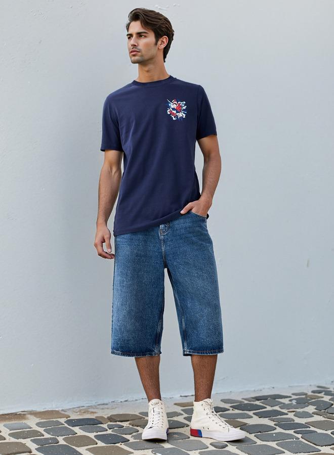 سبلاش فيڤ تيشيرت بطبعة لوفي - Image 2