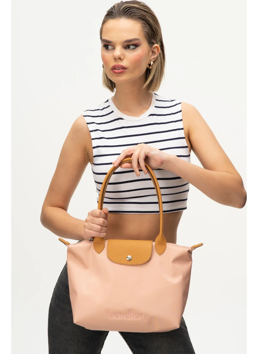يونايتد كولورز أوف بينتيون Benetton Women's Handbag Pink-Camel BNT1357