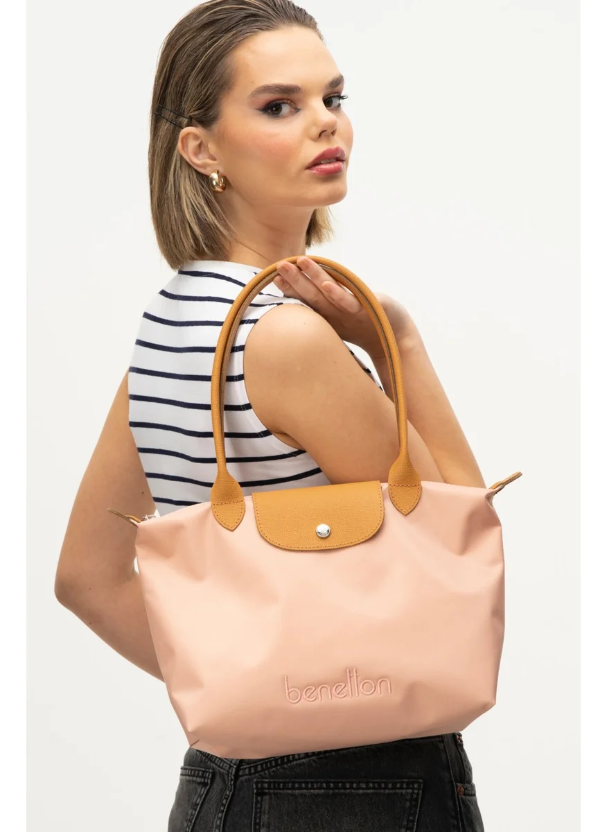 يونايتد كولورز أوف بينتيون Benetton Women's Handbag Pink-Camel BNT1357