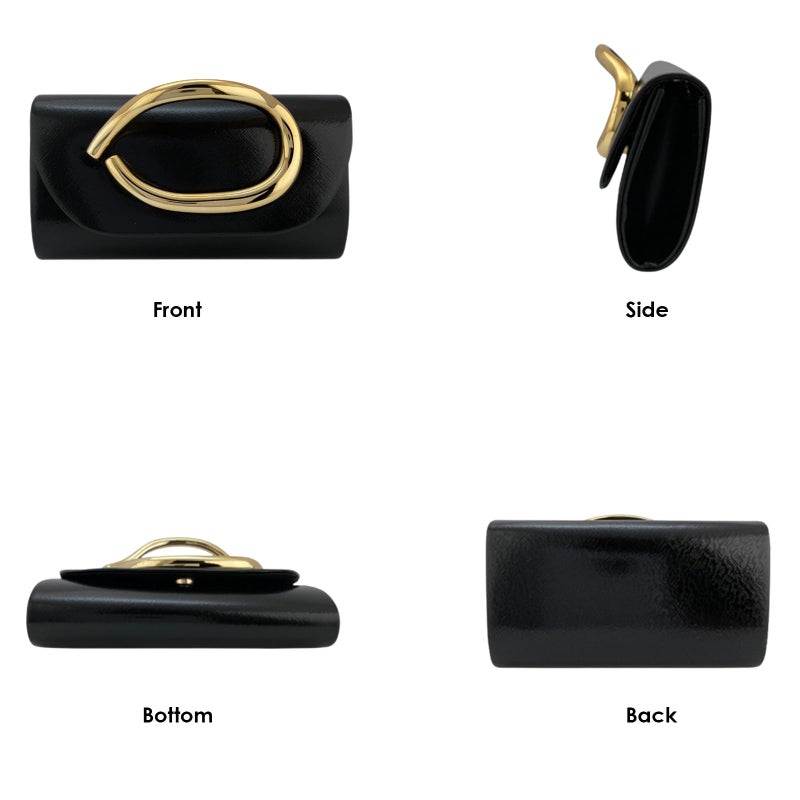 MYHOZEE Clutch Purses for Women Formal Gold Clutch Vegan Leather Evening Bag Elegant Wedding Clutch Detachable Chain Handbag Trendy Gold Handle Purses - Image 5