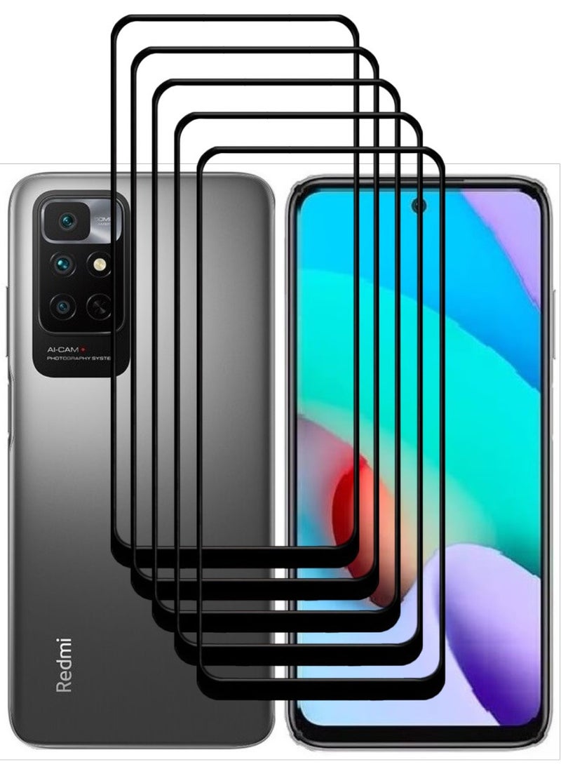 ACLIX 5 Pieces Antistatic ESD Dustproof Premium Quality High Definition Tempered Glass Screen Protector Designed For Xiaomi Redmi Note 11 4G - Image 1