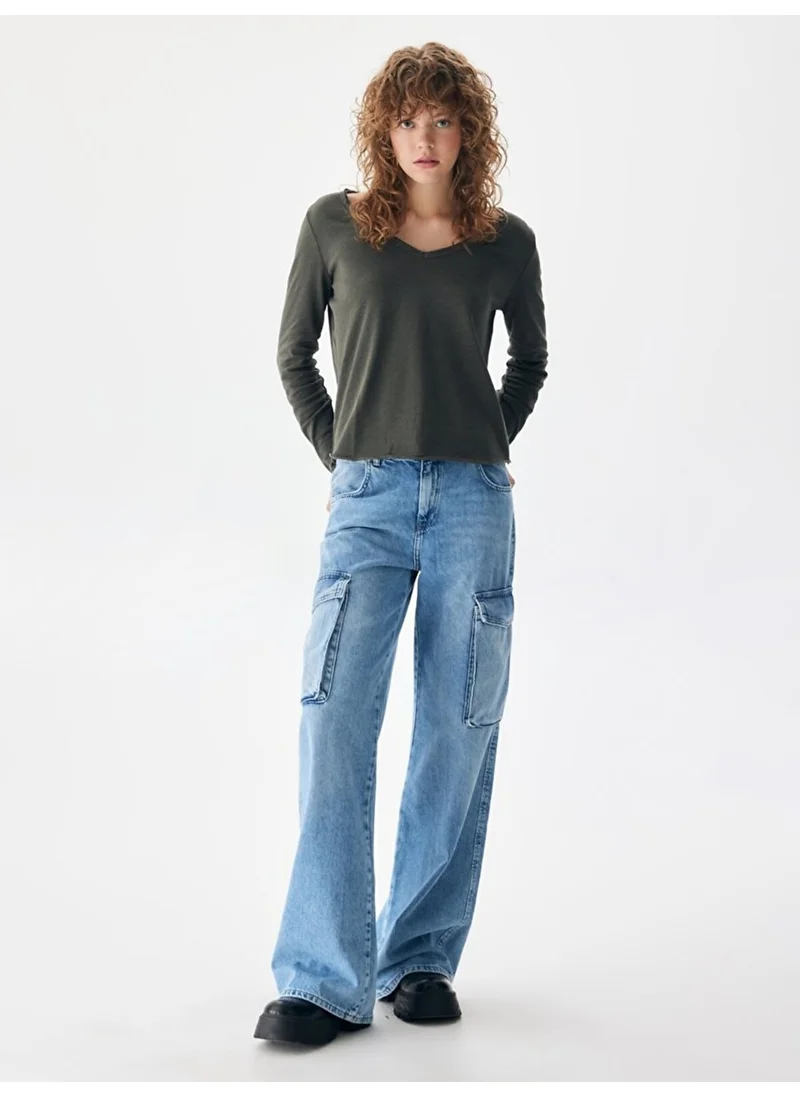 ال تي بي Green Sweatshirt
