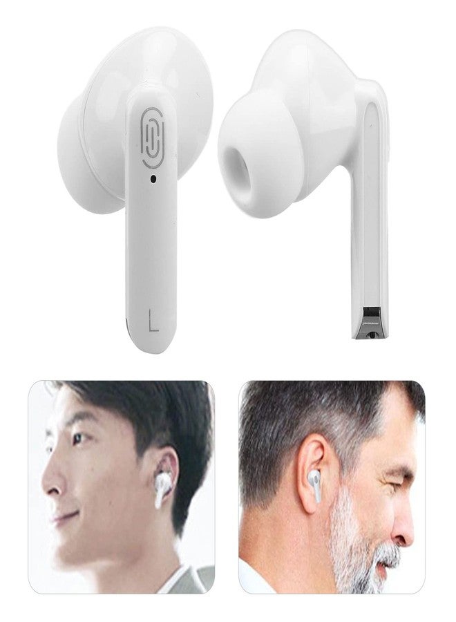 Heayzoki Language Translator Earbuds, Bluetooth 84 Languages Real Time Earphone, High Accuracy Multi Language Translator Earpiece for Travel Business White - Image 3