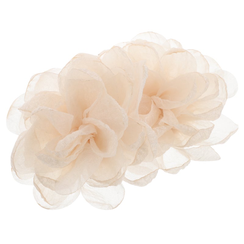 1 Pair Of Elegant High Heel Flower Shoe Clips For Women Slipper Flower Shoes Decoration Shoe Flower Accessories Decorations Shoe Clips Shoe Ornaments Clips For Women - Image 4