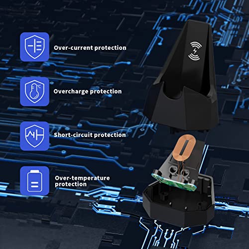 WUKUR قاعدة شحن WUKUR لجهاز مانسكيبيد 4.0، قاعدة شحن لجهاز مانسكيبيد ذا لون موور 4.0 لقص شعر المنطقة الحساسة فقط - Image 4