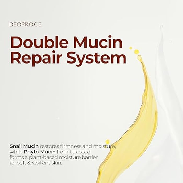 DEOPROCE أمبول ديوبرس حلزون غالاكس 40 مل | سيروم مرطب ومشدود للوجه مع مخاط الحلزون، مخاط النبات وغالاكتوميسيس لبشرة ناعمة ومشرقة | عناية بالبشرة كورية خفيفة الوزن وغير لزجة - Image 4