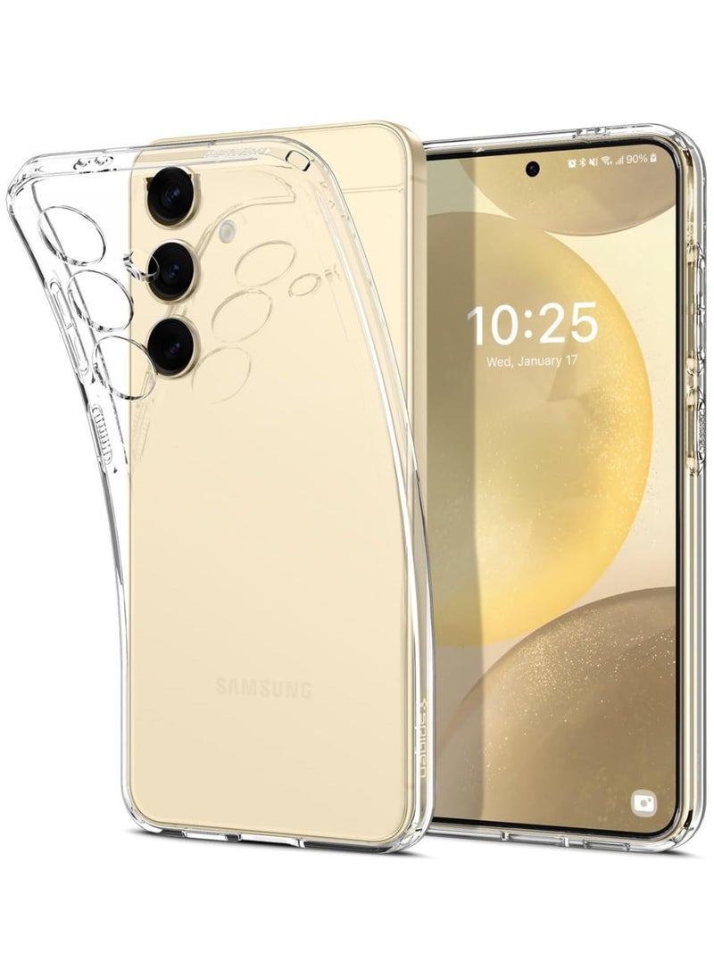 Raxoom Case for Samsung Galaxy S24 Case: Liquid Crystal [Lightweight Slim] for Samsung Galaxy S24 Case - Crystal Clear - Image 1