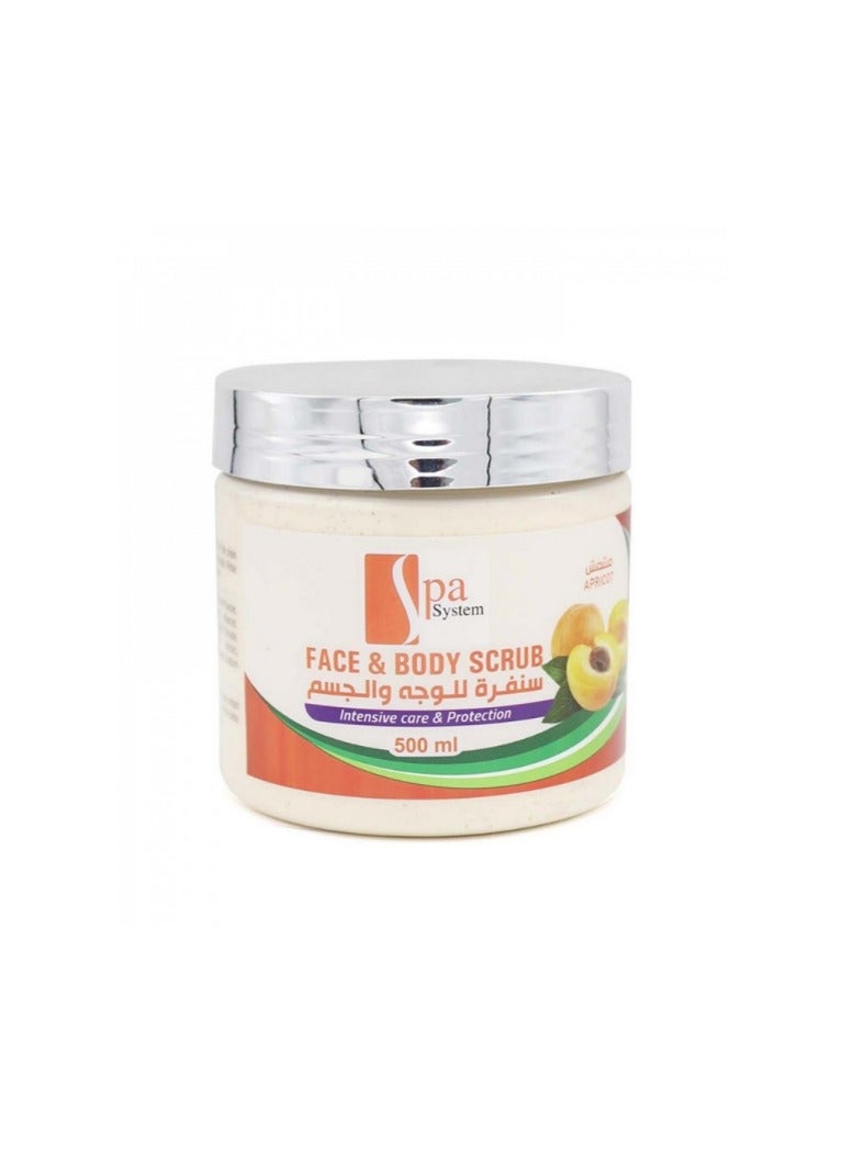 سبا سيستم صنفرة المشمش للوجه والجسم 500مل - Image 1