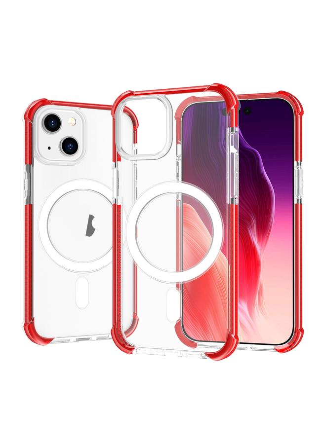 S-TOP Case For iPhone 15 Plus Acrylic Magsafe Magnetic Shockproof Phone Case - Image 1
