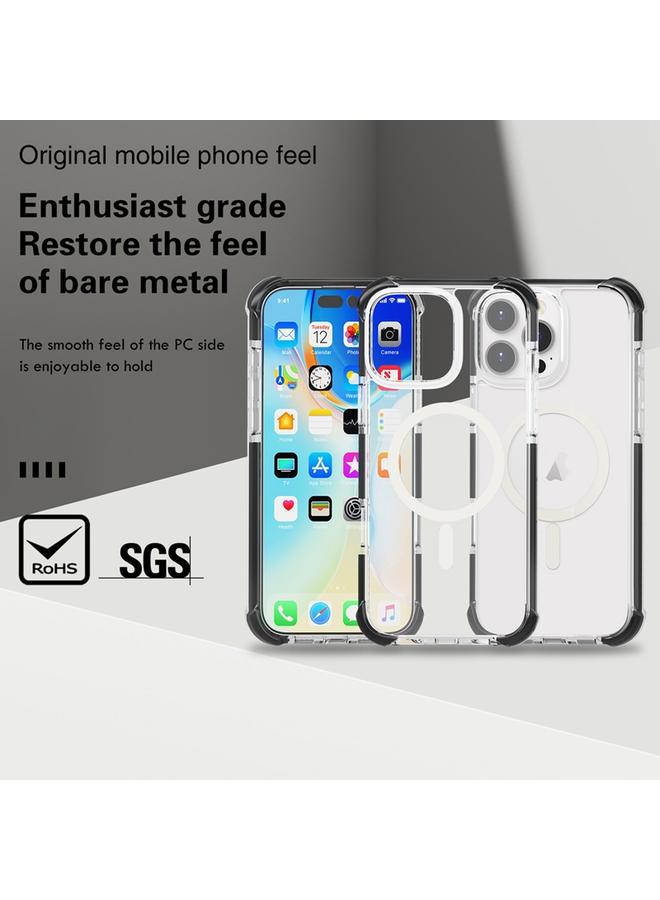 S-TOP Case For iPhone 15 Plus Acrylic Magsafe Magnetic Shockproof Phone Case - Image 3