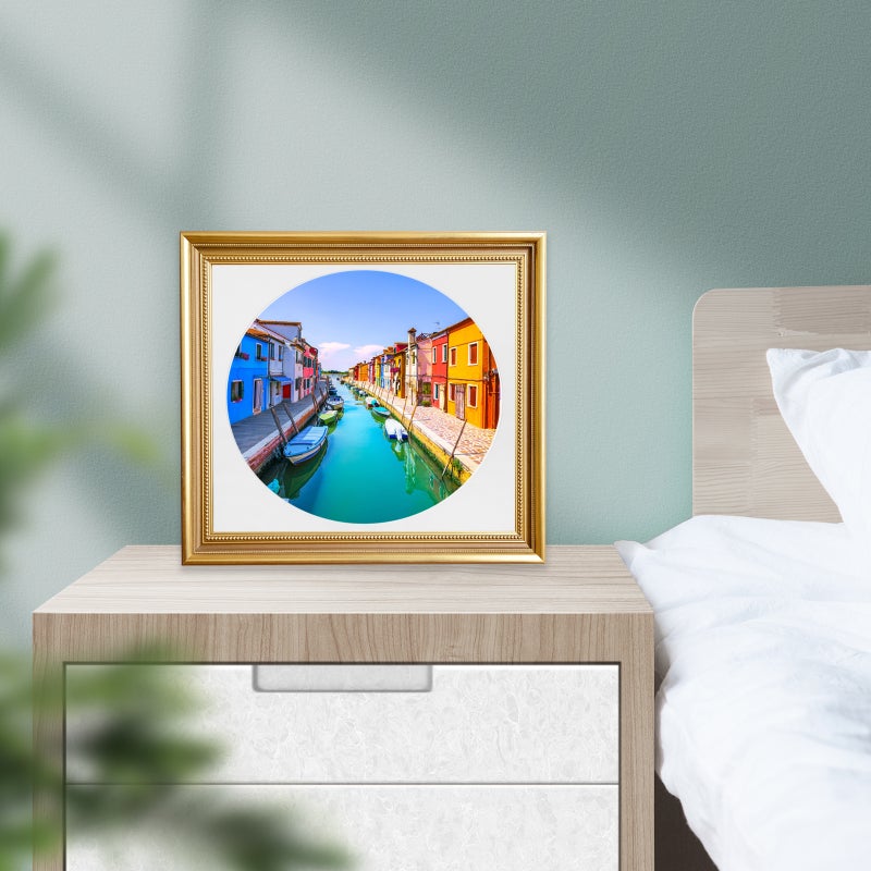 6 pcs Pre-Cut Picture Frame Mattes Artwork Photo Display Backing Boards - Image 4