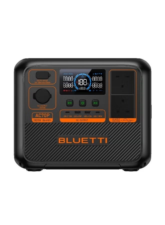 BLUETTI AC70P 1000W - Image 1