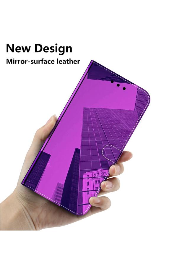 S-TOP Case For Nokia C12 Imitated Mirror Surface Leather Phone Case - Image 5