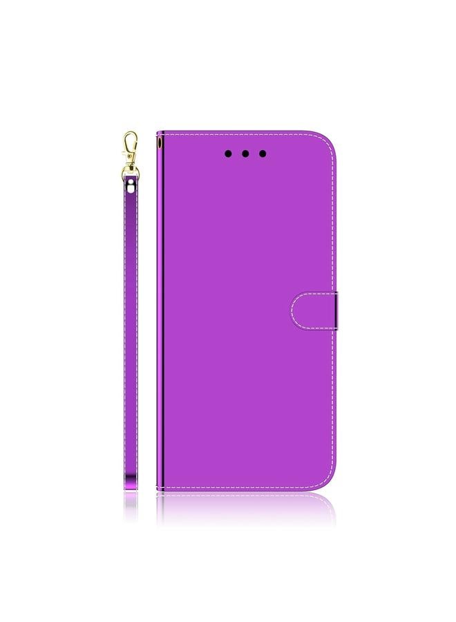 S-TOP Case For Nokia C12 Imitated Mirror Surface Leather Phone Case - Image 2
