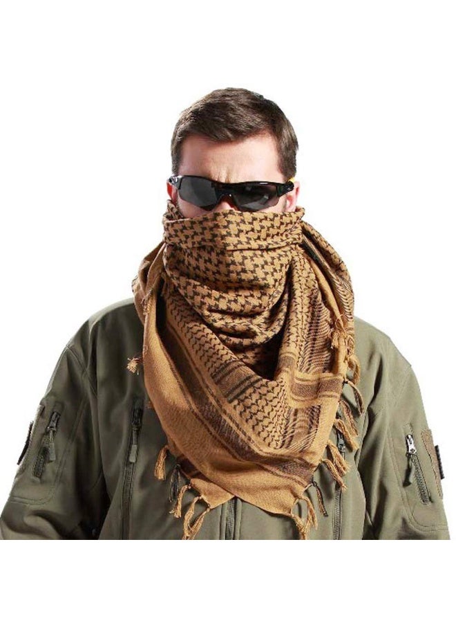 Military Shemagh Tactical Desert Scarf / 100% Cotton Keffiyeh Scarf Wrap for Men And Women - Image 5