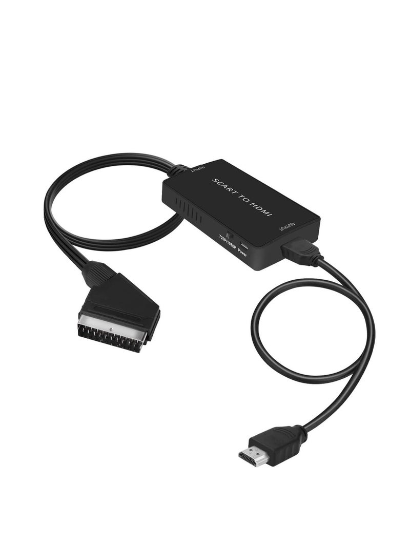 igeekwell RCA to HDMI Converter, AV to HDMI Adapter, AV Composite CVBS Video Audio Converter Adapter Supporting 1080P for PS2/PS3/ STB/Xbox VHS/VCR/Blue-Ray DVD Players - Image 1