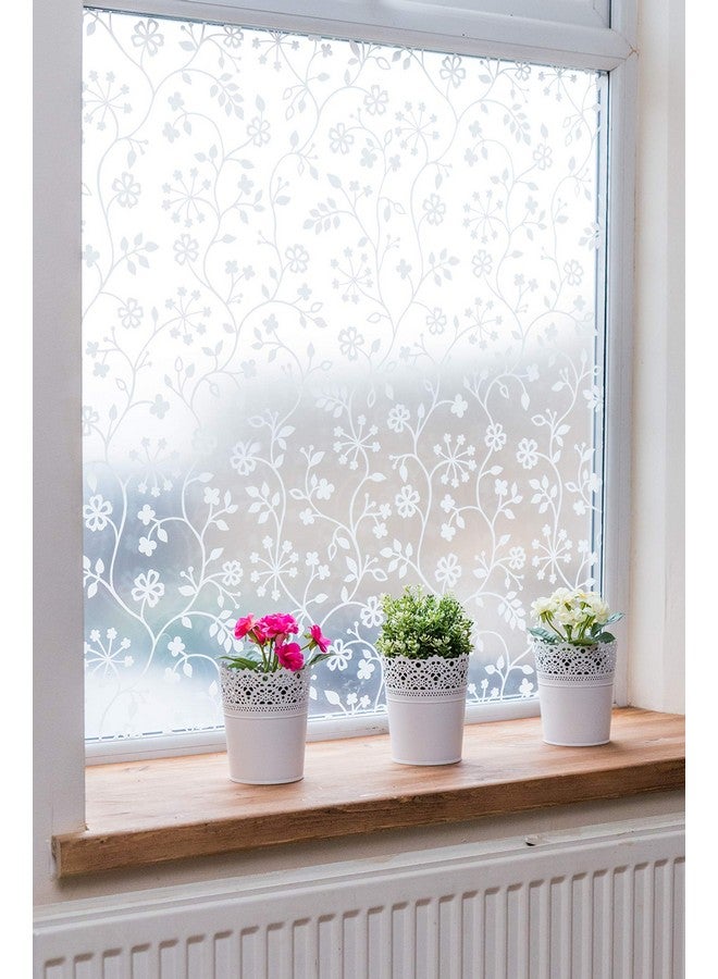 d-c-fix 3380013 Privacy Glass Reusable Static Cling Window Film Winter Garden 17 X 59 Roll - Image 4