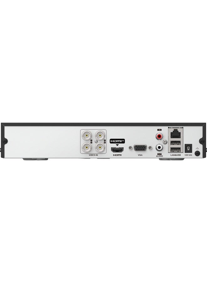 HIKVISION DS-7204HGIH-M1 4-Channel Turbo HD DVR, 1080p Resolution, H.265+ Compression, Multi-Format CCTV (HDTVI/AHD/HDCVI/CVBS), 1 SATA HDD (Up to 10TB, HDD Not Included), HDMI & VGA Output, Remote Access, Black | DS-7204HGHI-M1 Black - Image 5