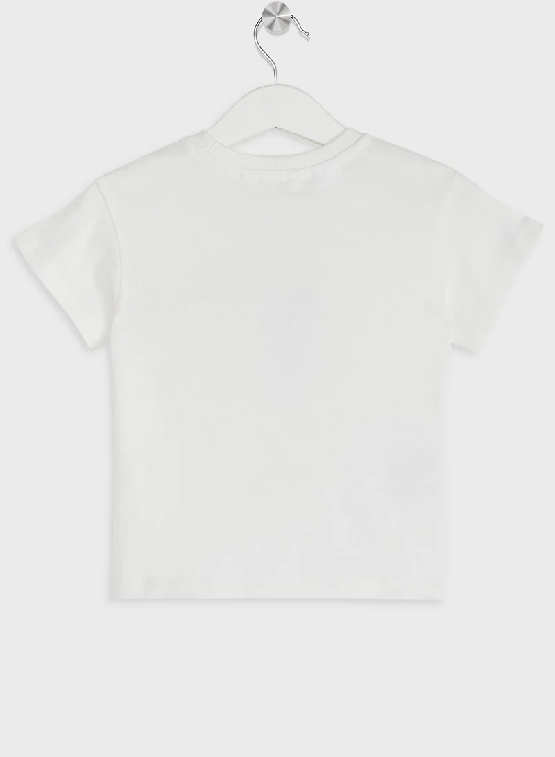 مانجو Kids Frog Embroidered T-Shirt