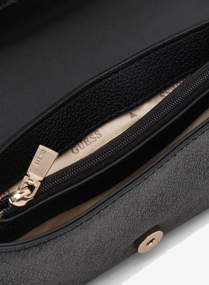 GUESS Noelle II Flap Over Crossbody Bag - Image 5