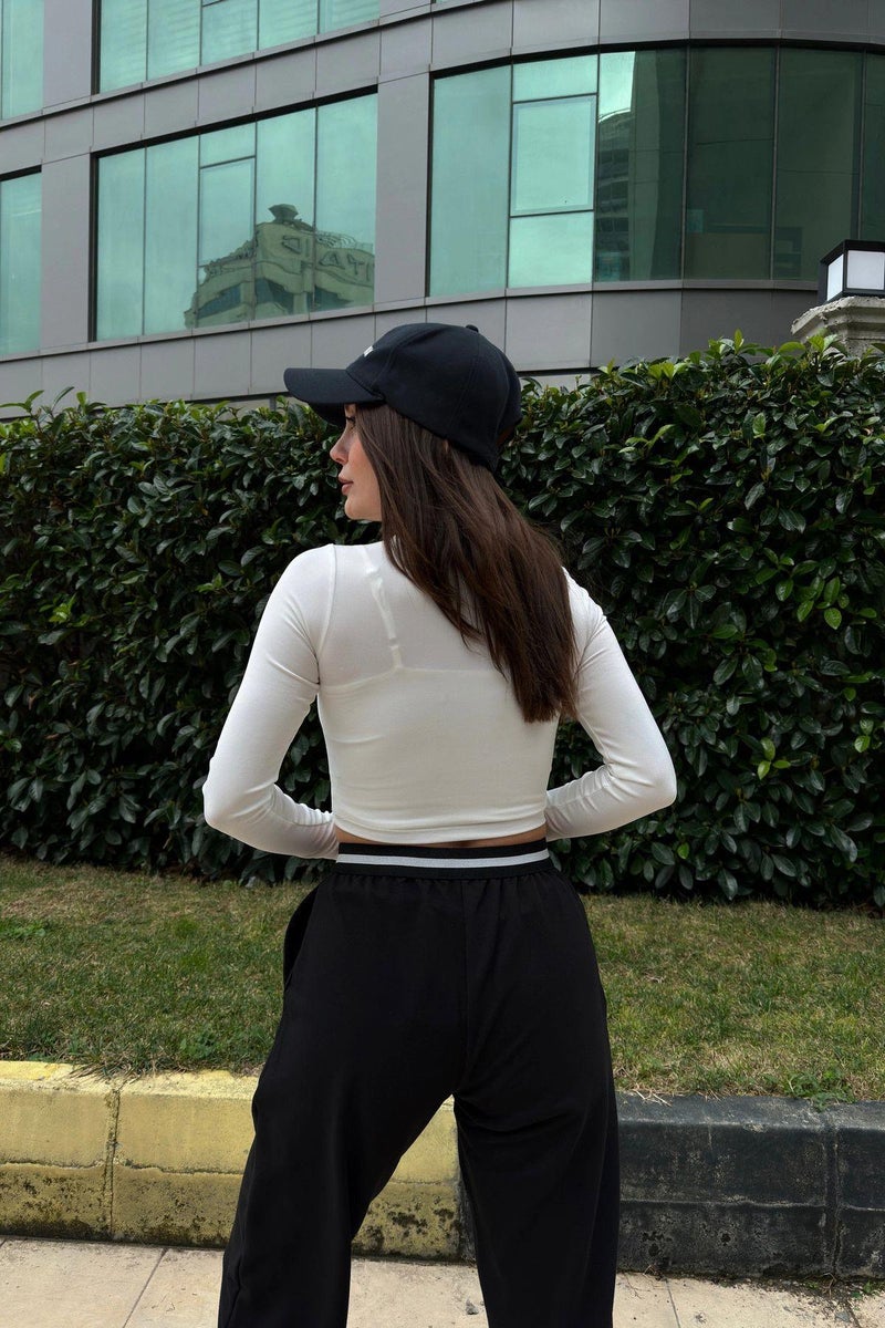 Weshaya Jogger Pants Women Black - Image 4