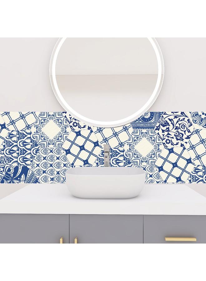 Bluejw Tile Sticker Hexagon Tile Stickers Bathroom Kitchen Wall Stickers Non-slip Floor Stickers LB041-056 - Image 3
