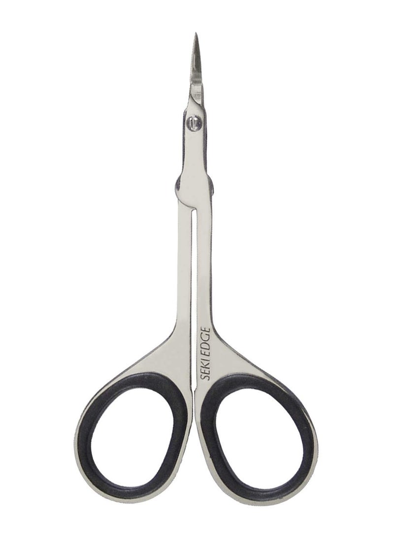 Seki Edge Stainless Steel Makeup Scissors - (SS-907) Eyebrow Scissors for Trimming Brows & Other Facial Hair