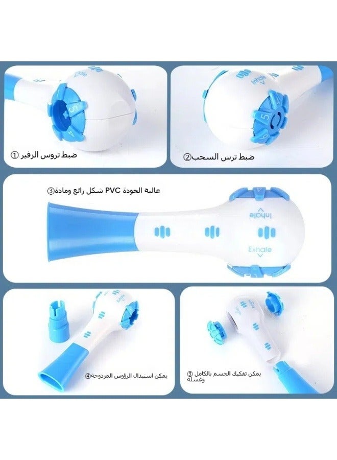 Generic The new breathing trainer can adjust the lung exerciser, pulmonary capacity resistance training  - Image 3