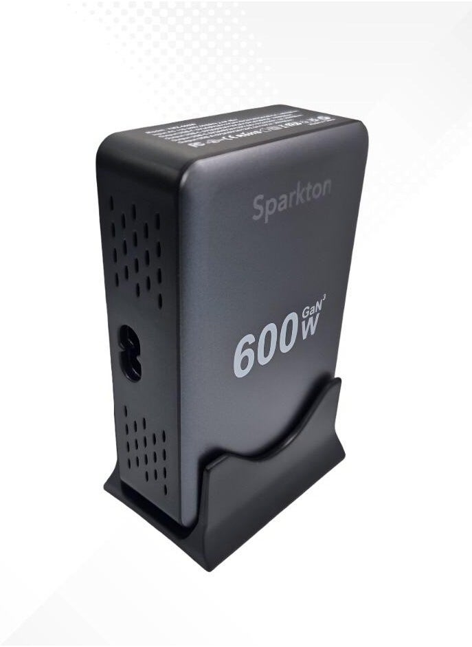 Sparkton 600W GaN PowerHub  Fast Charging Hub Multi Port USB C Power Delivery Charger for Phones Laptops and Devices