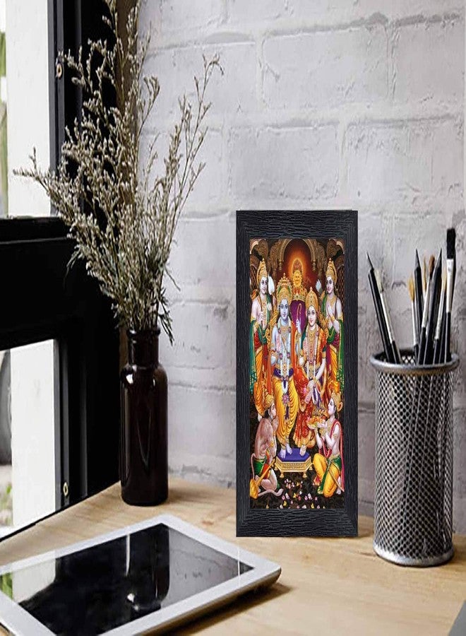 PNF Poster And Frames Ram Darbar Wooden Photo Frame With Acrylic Sheet | For Living, Pooja Room | Home Decoration Item | Best Gifting Option (8x6inch) 20158 - Image 2